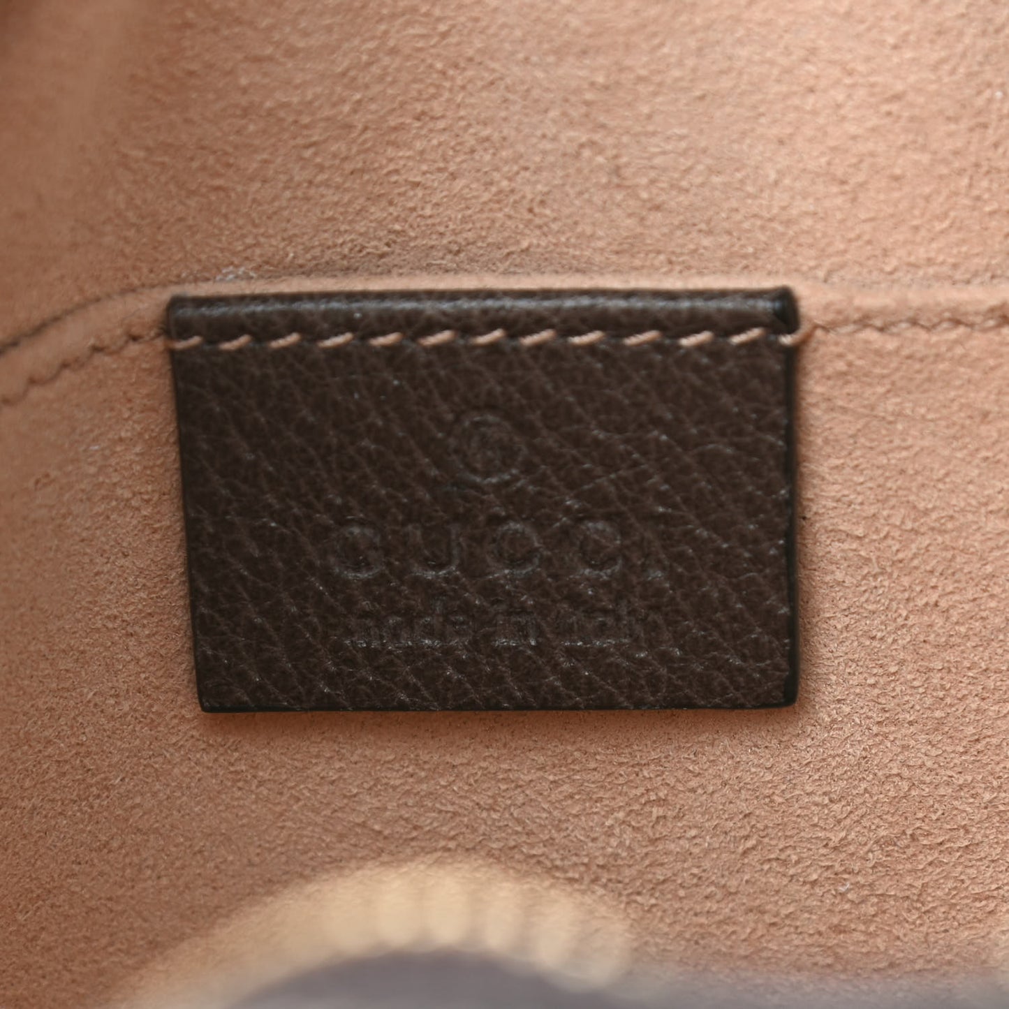 GG Supreme Monogram Web Small Ophidia Belt Bag 85 34 Dark Brown