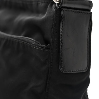 Prada Tessuto Nylon Messenger Bag Black 13 of 13