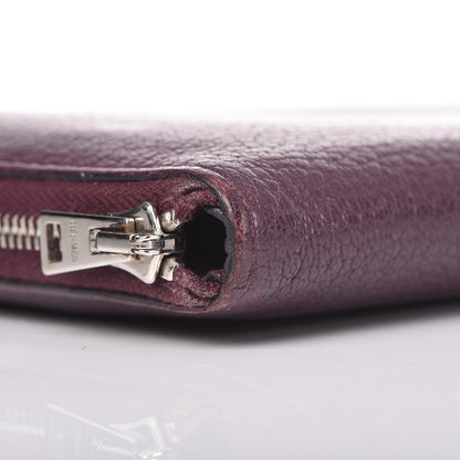 Hermes Chevre Mysore Azap Wallet Raisin 10 of 14