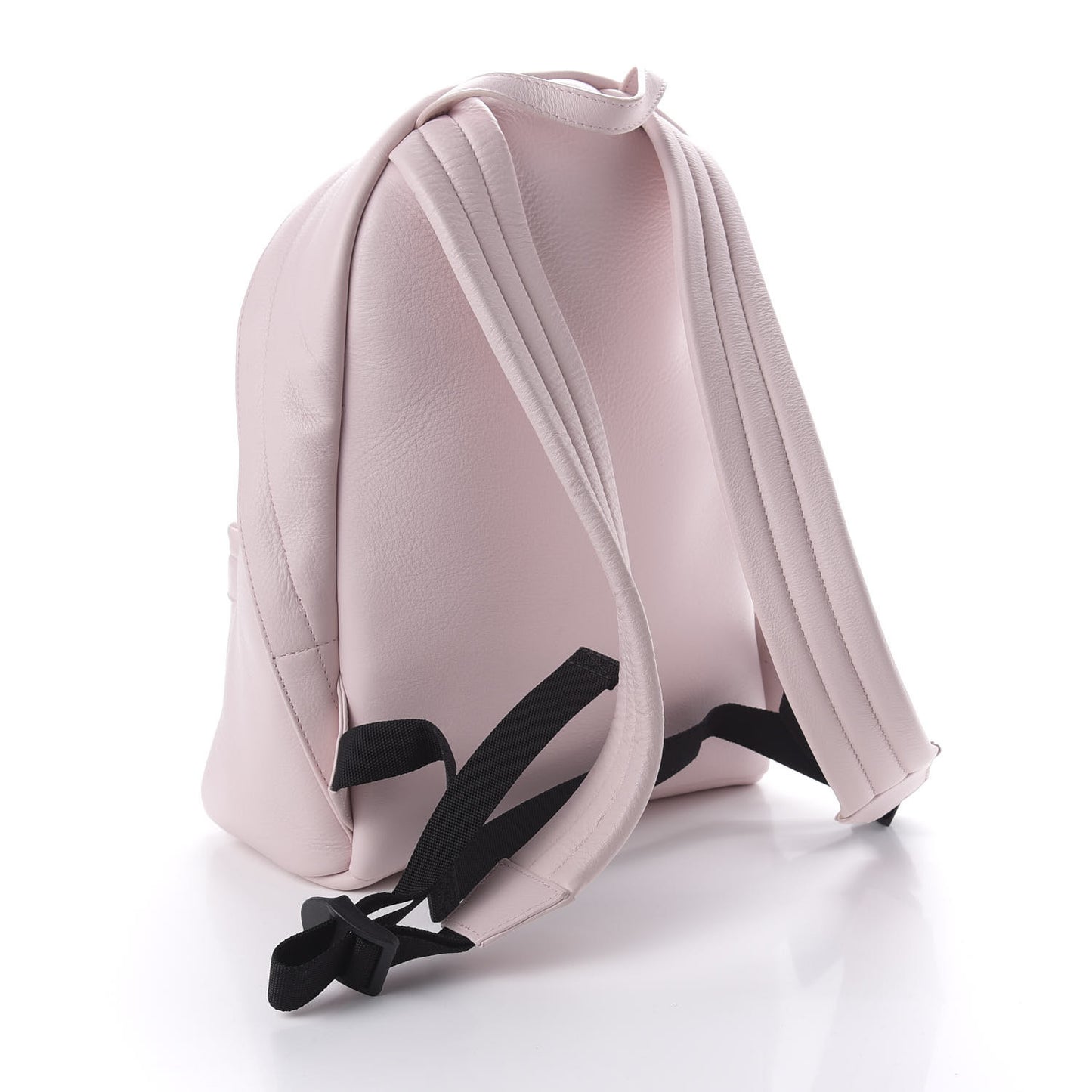 Smooth Calfskin Logo Small Everyday Backpack Light Rose Black