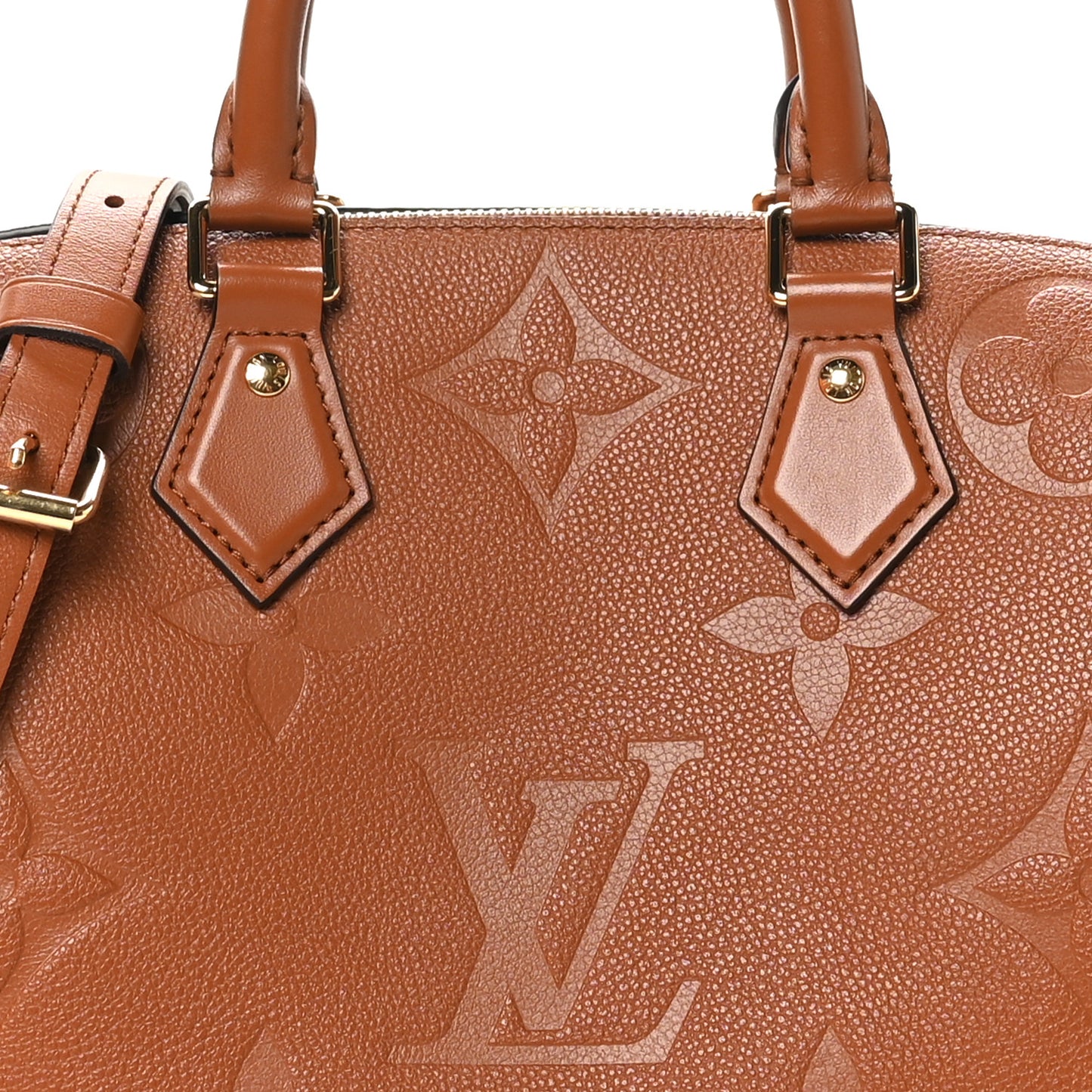Empreinte Monogram Giant Speedy Bandouliere 25 Cognac