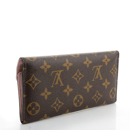 Louis Vuitton Monogram Josephine Wallet Rose Ballerine 3 of 8