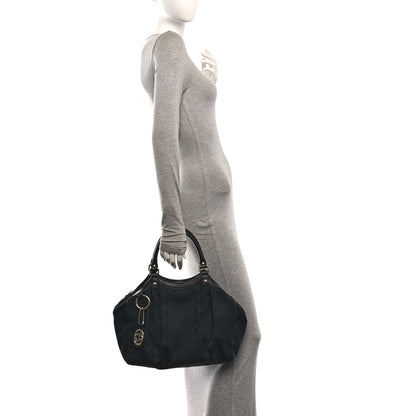 Gucci Monogram Medium Sukey Black 2 of 10
