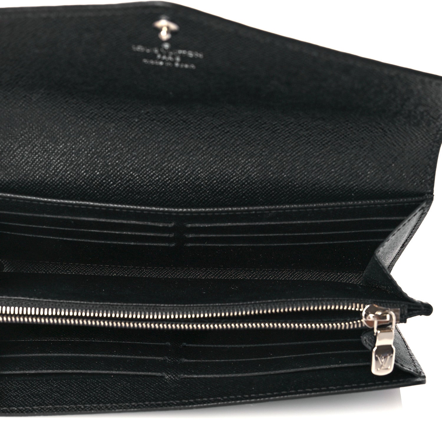 Louis Vuitton Epi Sarah Wallet NM Black 5 of 10