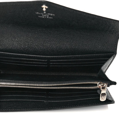 Louis Vuitton Epi Sarah Wallet NM Black 5 of 10