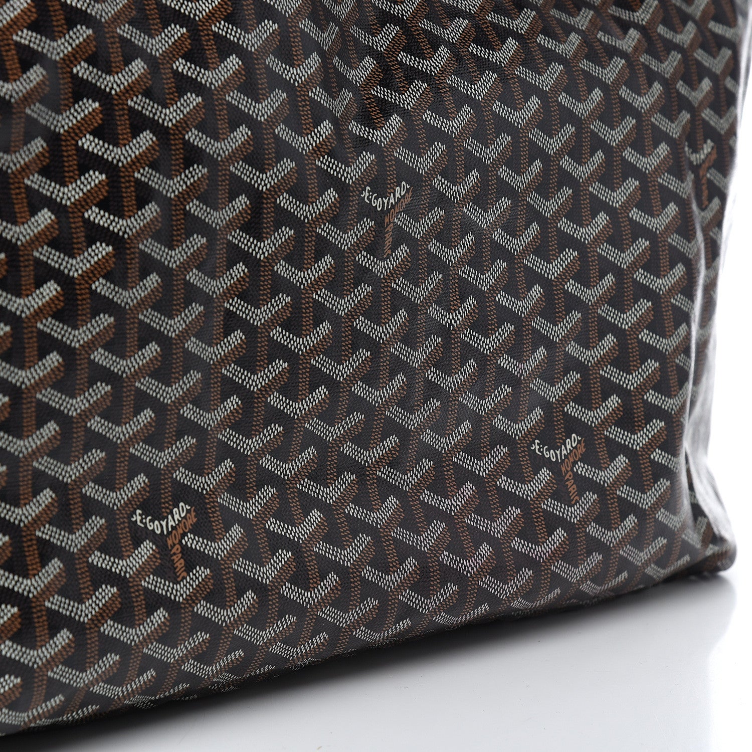 Goyard Goyardine Saint Louis GM Black Gold 13 of 14