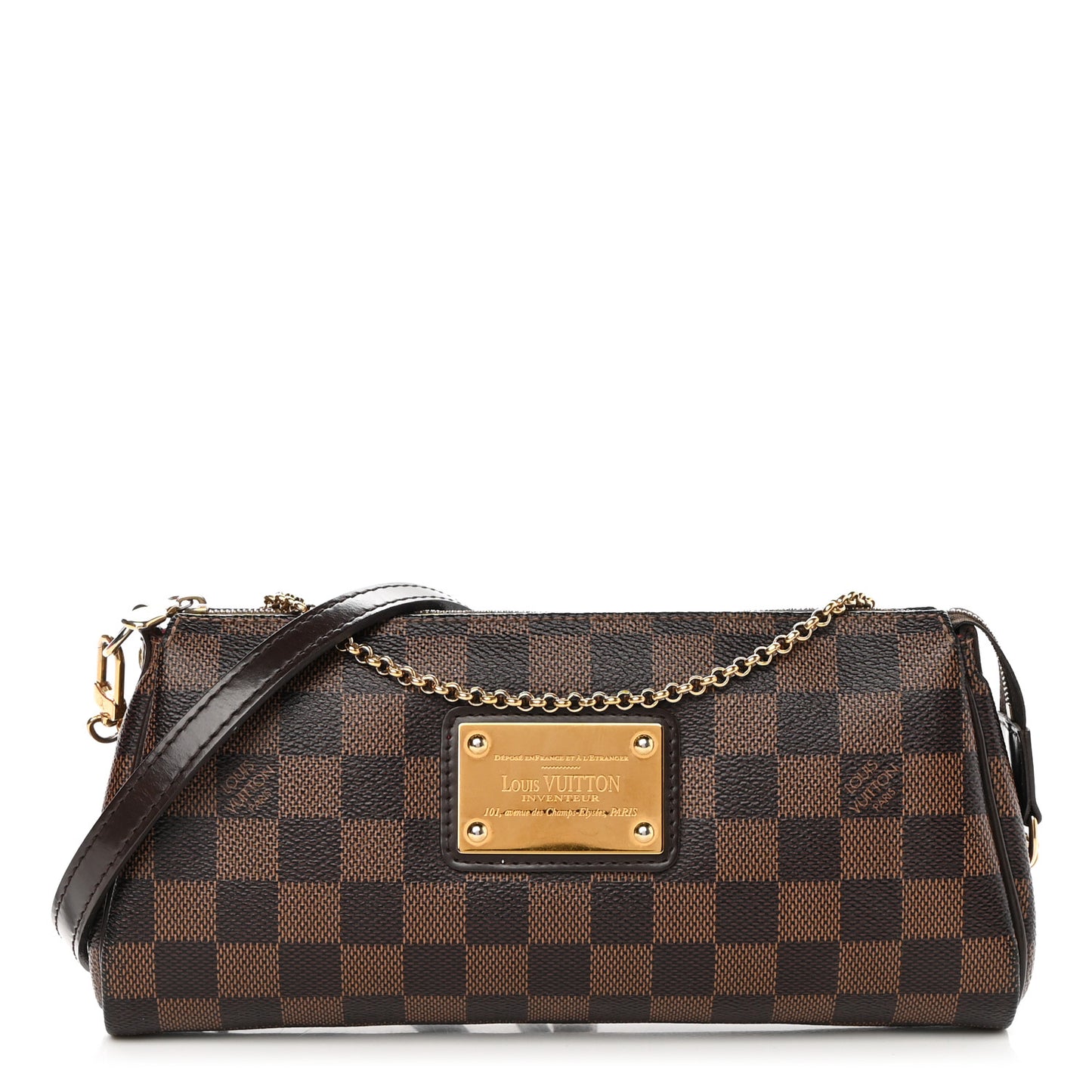 Damier Ebene Eva Clutch