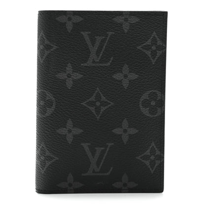 Louis Vuitton Monogram Eclipse Passport Cover 1 of 6
