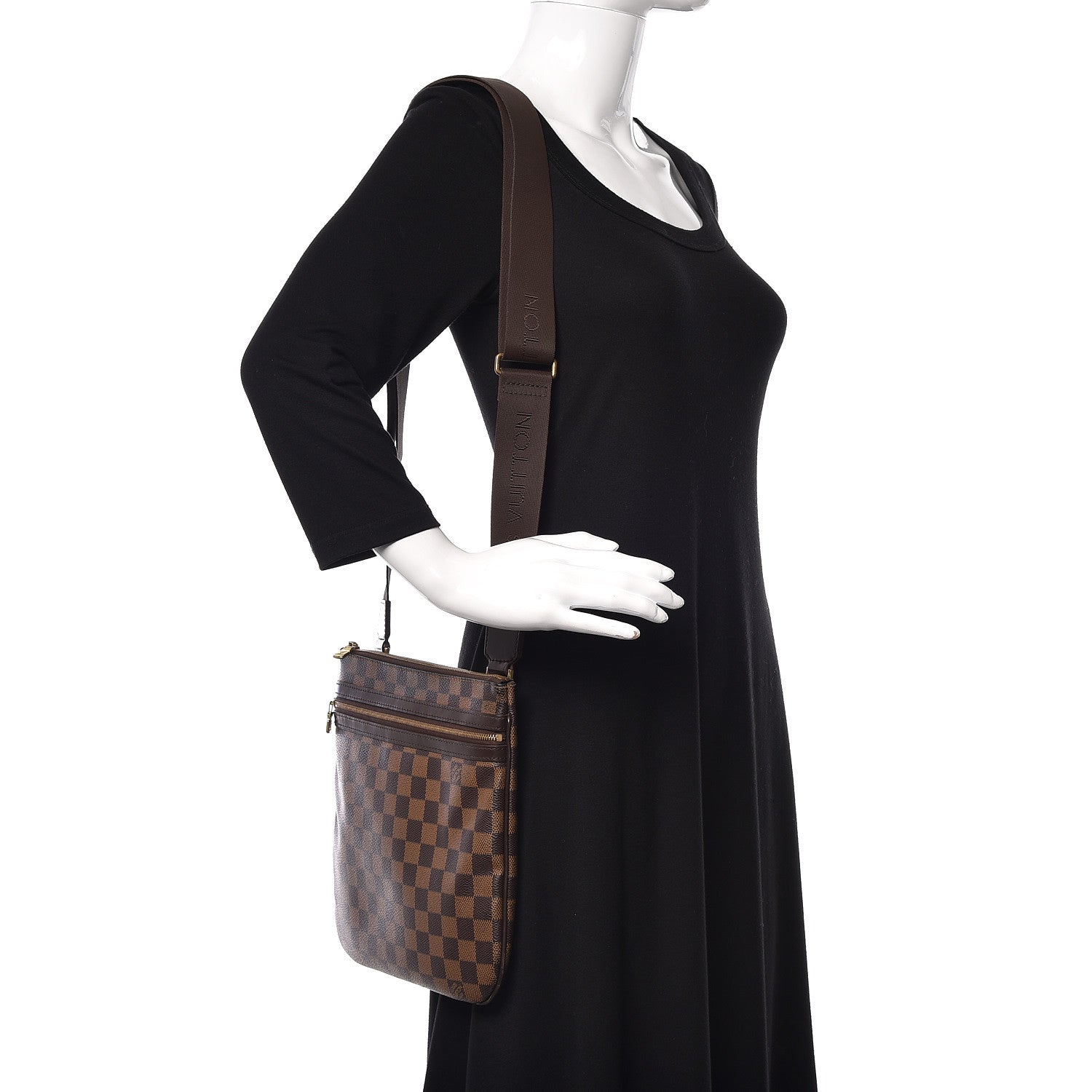 Louis Vuitton Damier Ebene Bosphore Pochette 2 of 9