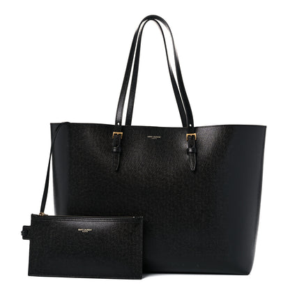 Saint Laurent Calfskin Large Shopping Tote Black 1 of 16