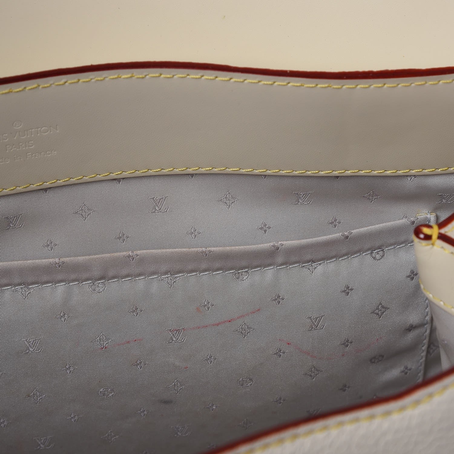 Louis Vuitton Suhali L Epanoui GM White 9 of 11