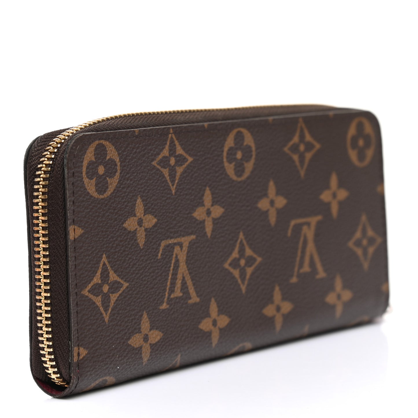 Monogram Clemence Wallet Fuchsia