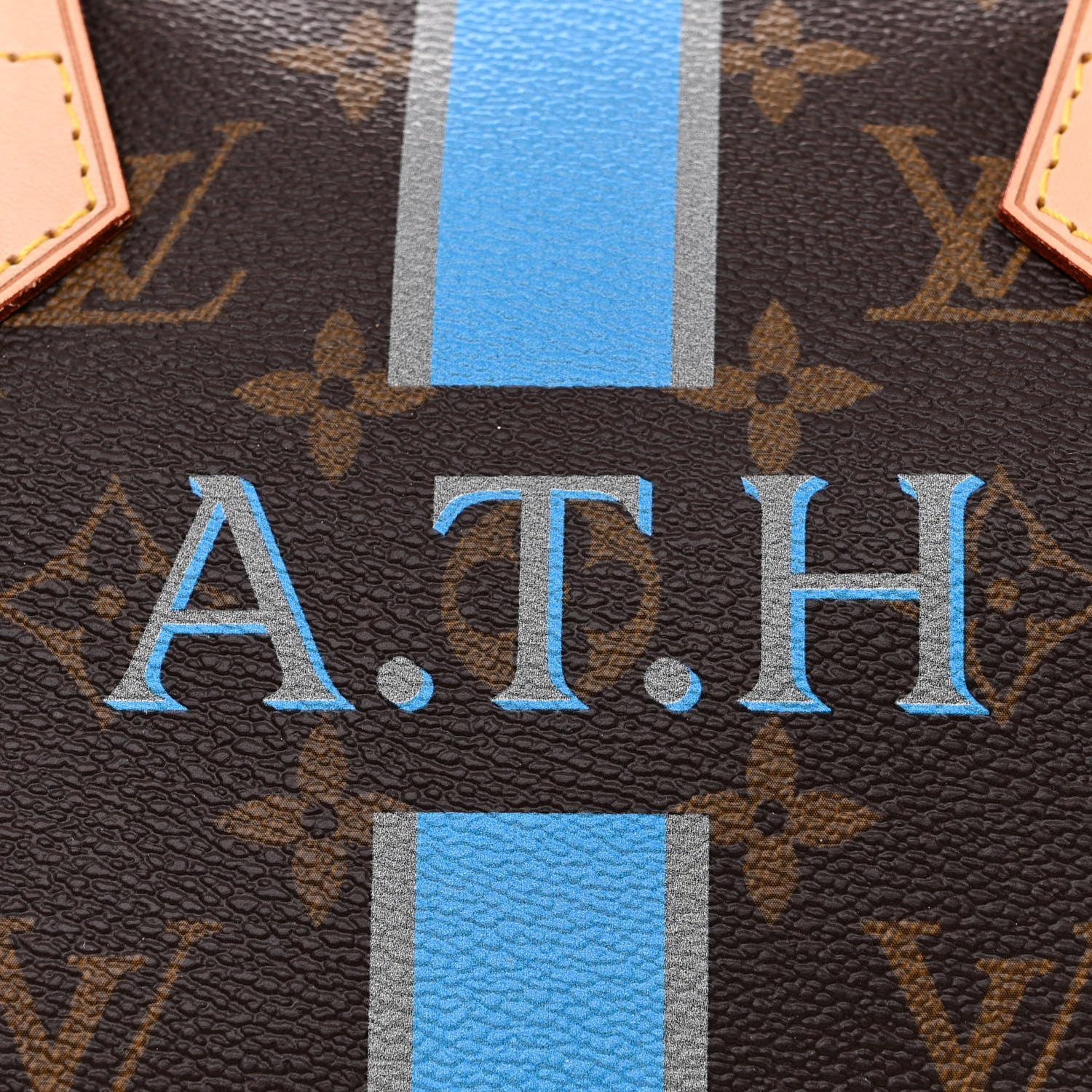 Louis Vuitton Monogram My LV Heritage Speedy Bandouliere 30 Blue Grey 9 of 14