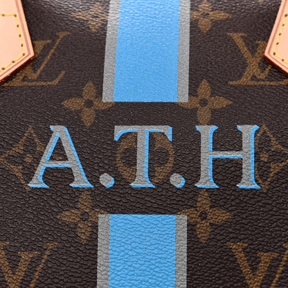 Louis Vuitton Monogram My LV Heritage Speedy Bandouliere 30 Blue Grey 9 of 14