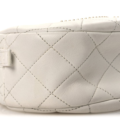 Chanel Lambskin Quilted Studded Case White 9 of 12