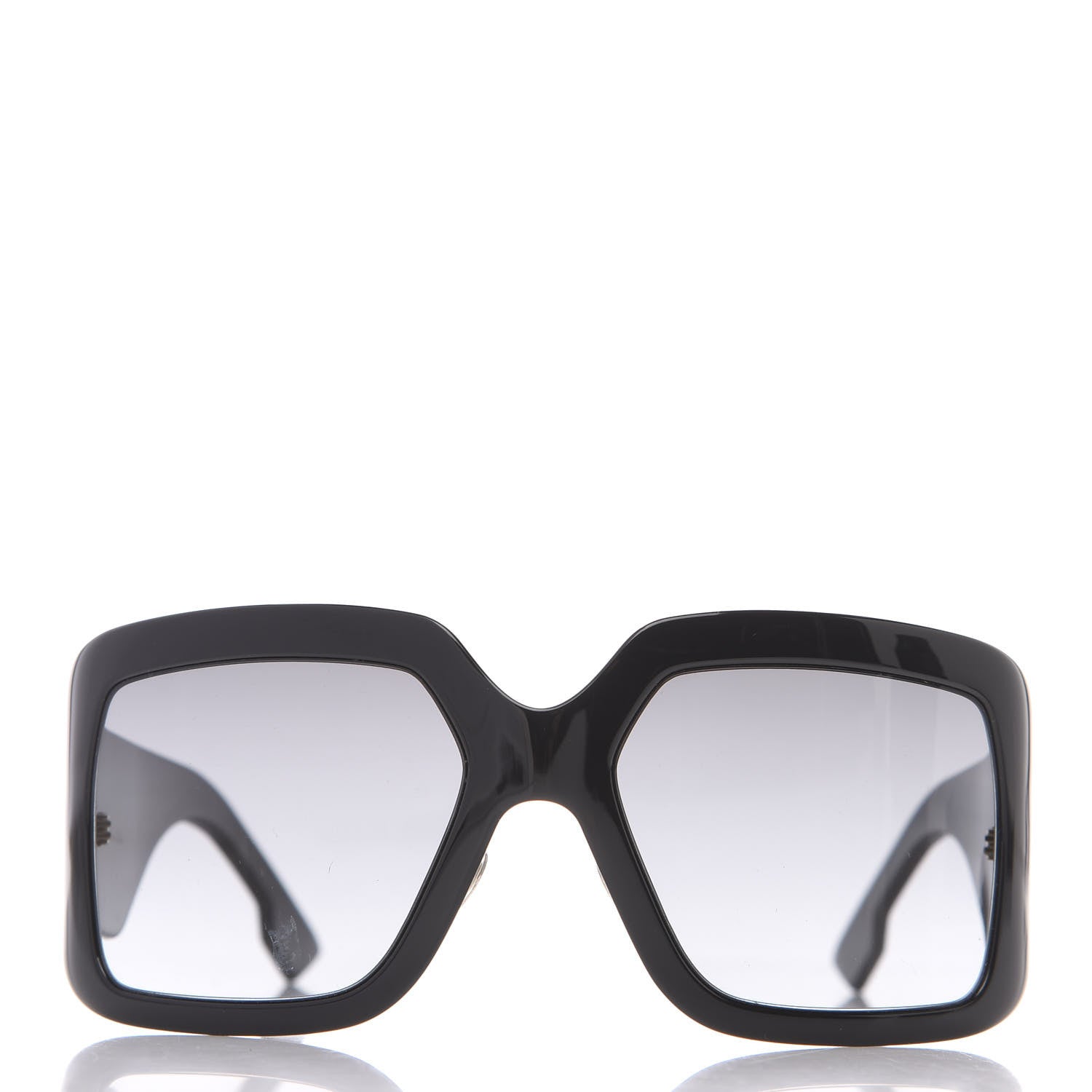 Christian Dior Acetate DiorSo Light 2 Shield Sunglasses Black 3 of 6