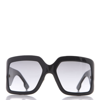 Christian Dior Acetate DiorSo Light 2 Shield Sunglasses Black 3 of 6