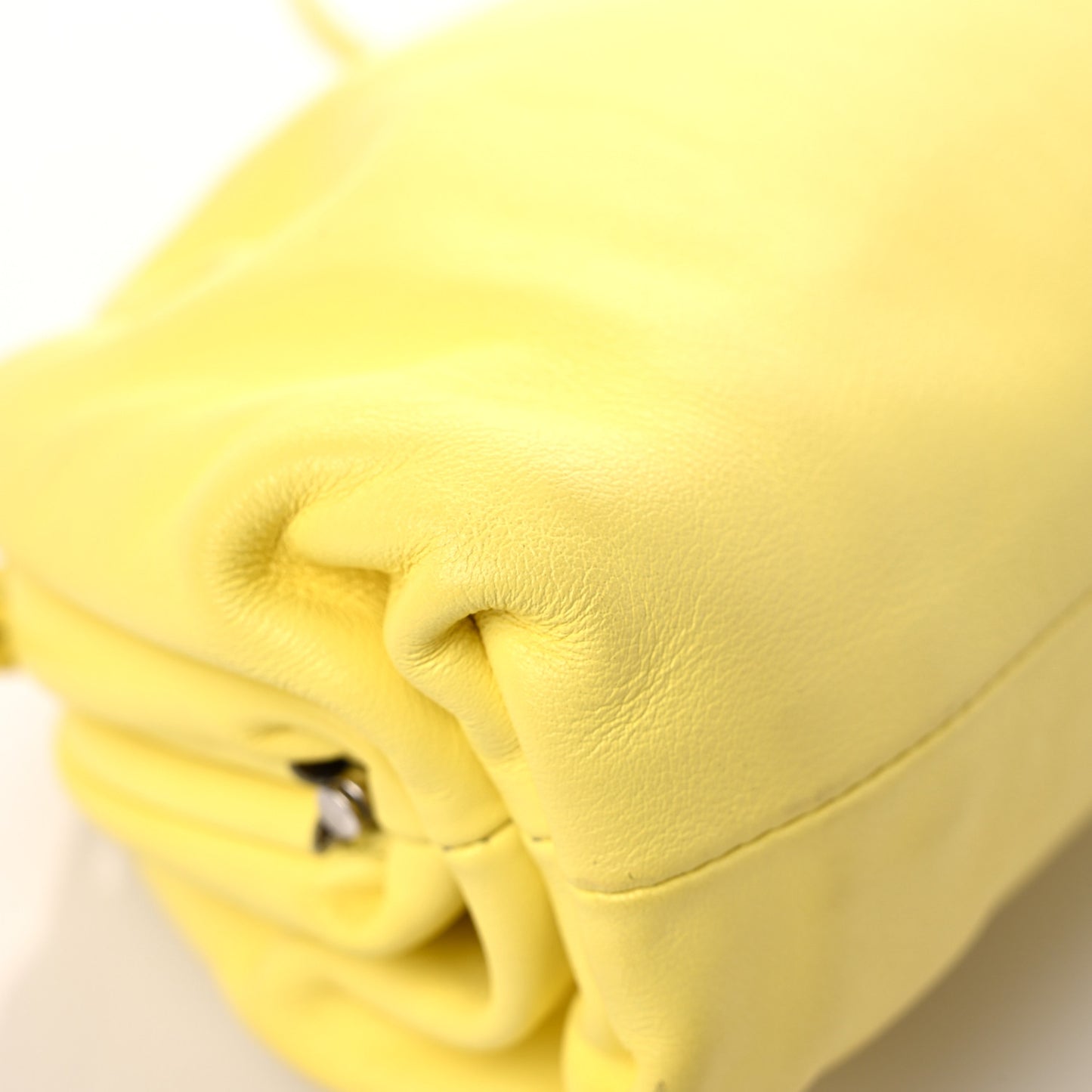 Butter Calfskin The Mini Pouch Sherbert