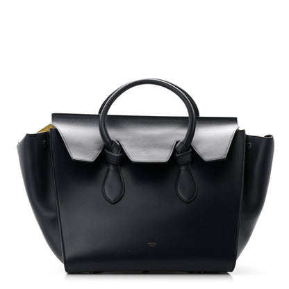 Celine Palmelato Calfskin Medium Tie Knot Tote Midnight 3 of 10