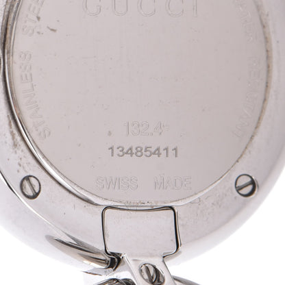 Gucci Stainless Steel Bamboo 35mm Quartz Watch Brown 6 of 12