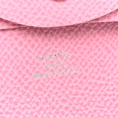 Hermes Epsom Bastia Coin Purse Mauve Sylvestre 6 of 7