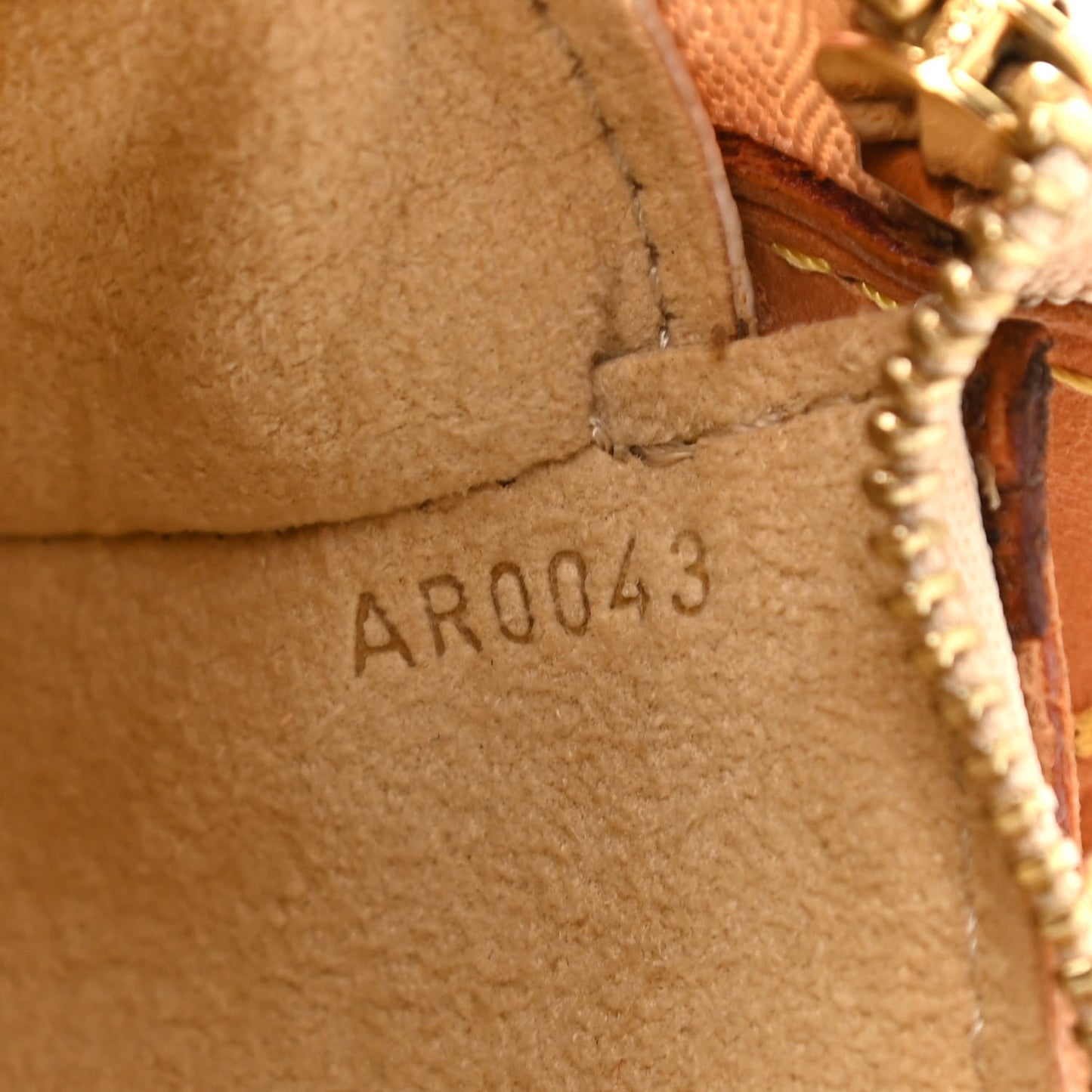 Monogram Cherry Blossom Pochette Accessories Red