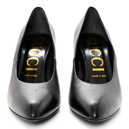 Gucci Malaga Kid Pumps 40 Black 2 of 9