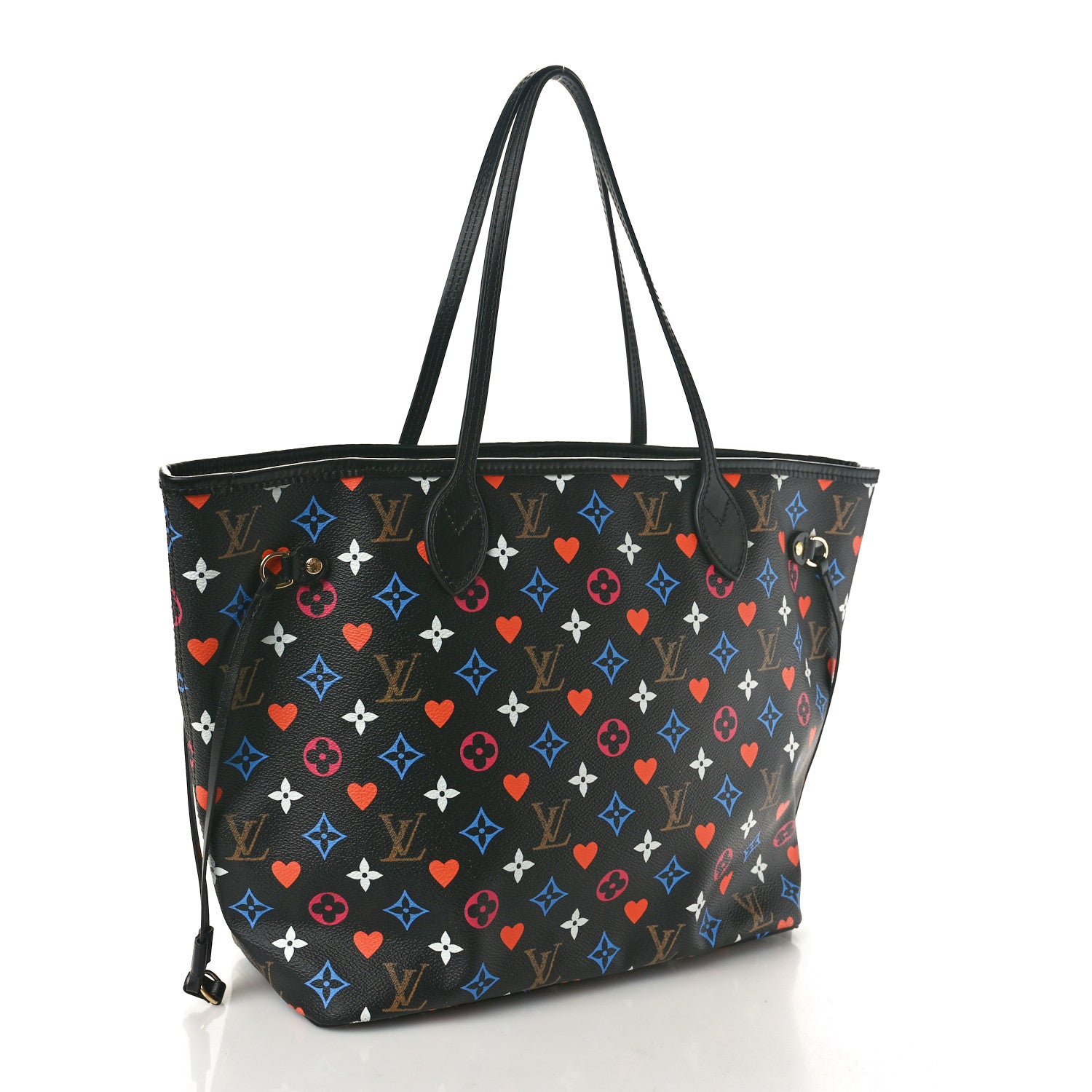 Louis Vuitton Game On Neverfull MM Black 3 of 9
