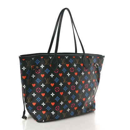 Louis Vuitton Game On Neverfull MM Black 3 of 9