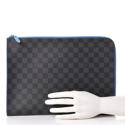 Louis Vuitton Damier Graphite Pochette Jour GM 2 of 9