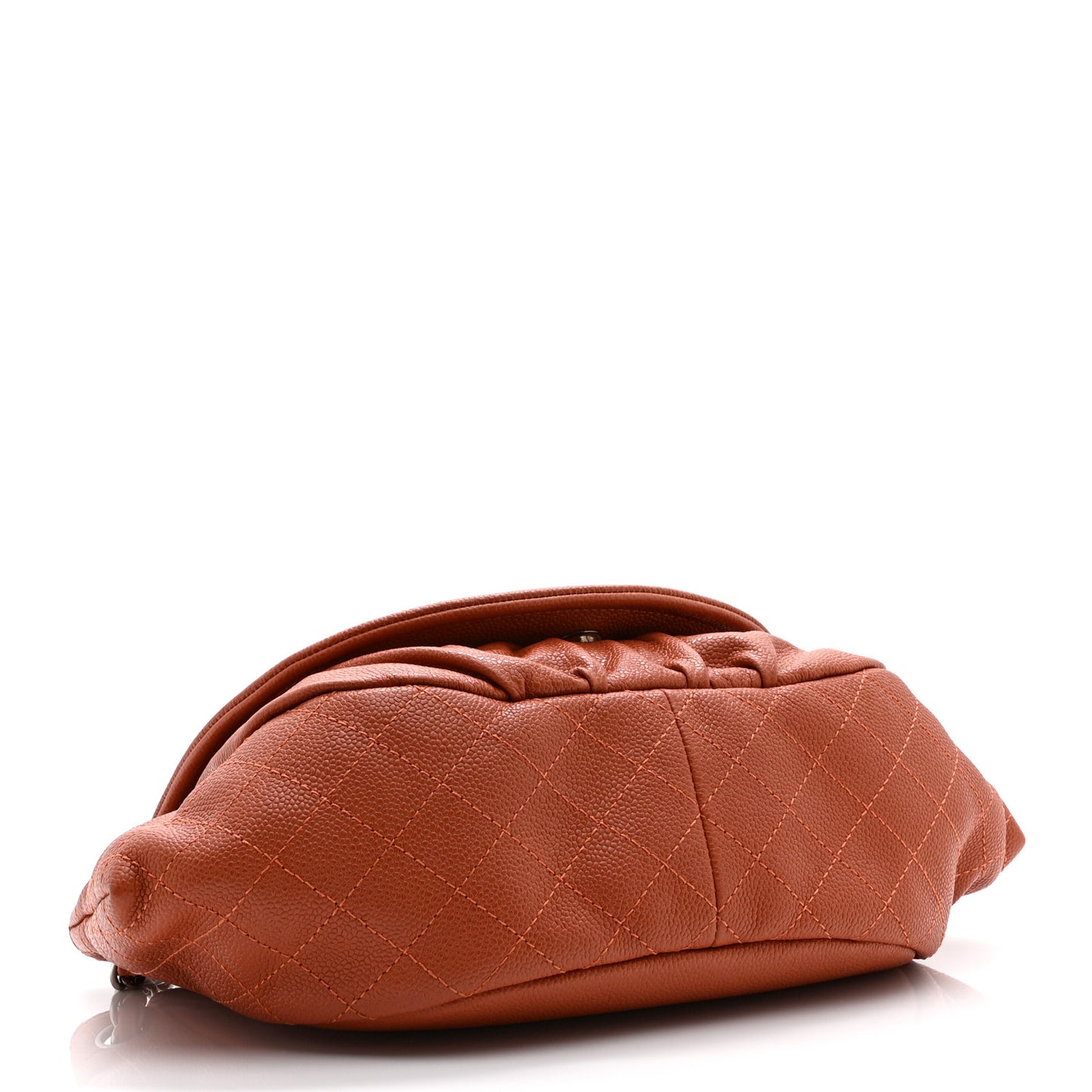 Caviar Half Moon Large Flap Pink