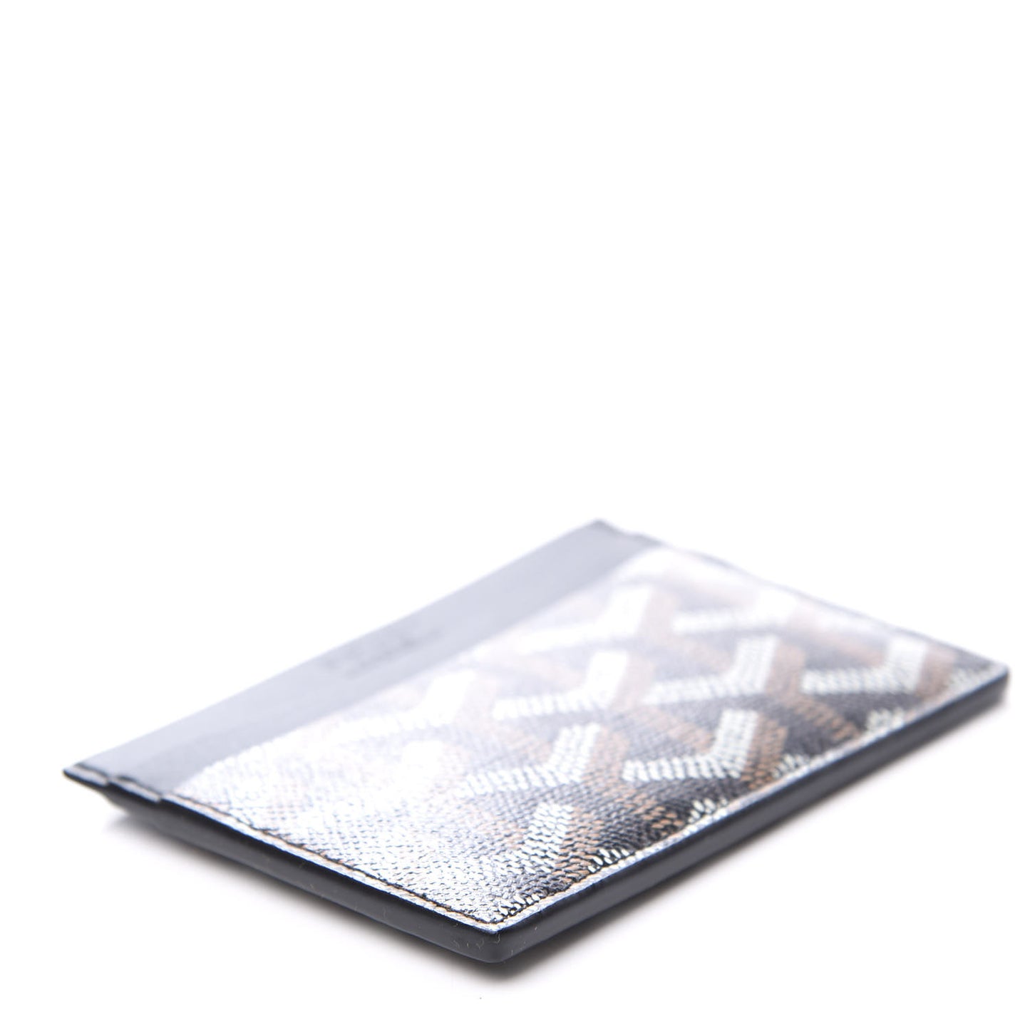 Goyardine Saint Sulpice Card Holder Black