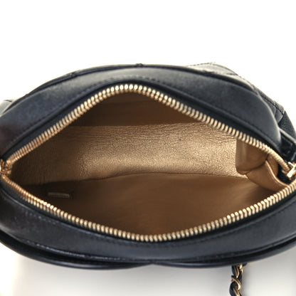 Chanel Lambskin Quilted Coco Midnight Camera Case Black 7 of 10