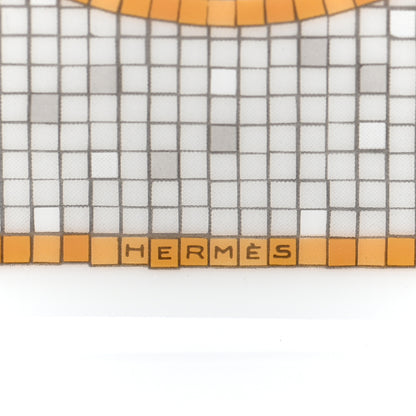 Hermes Porcelain Mosaique au 24 Gold Sushi Plate 4 of 4