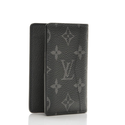 Louis Vuitton Monogram Eclipse Pocket Organizer Card Holder 3 of 7