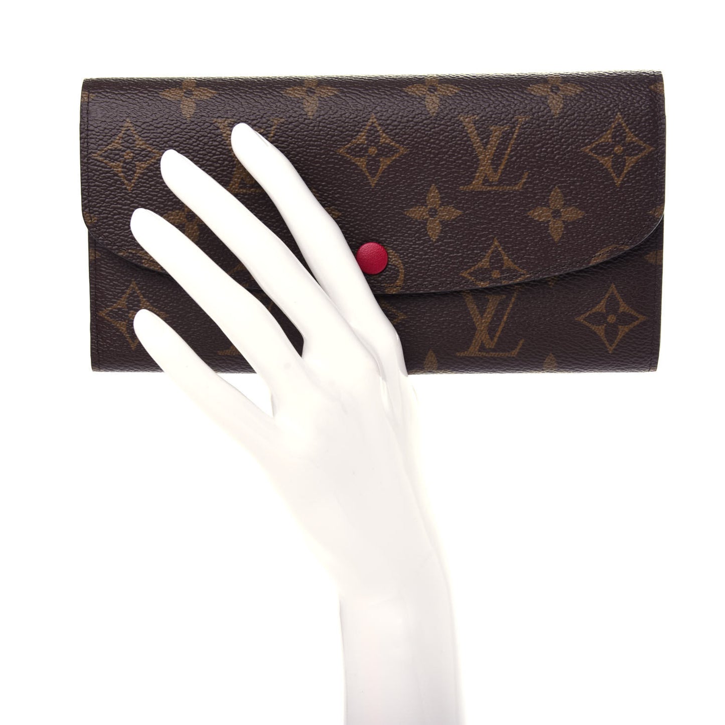 Monogram Emilie Wallet Fuchsia