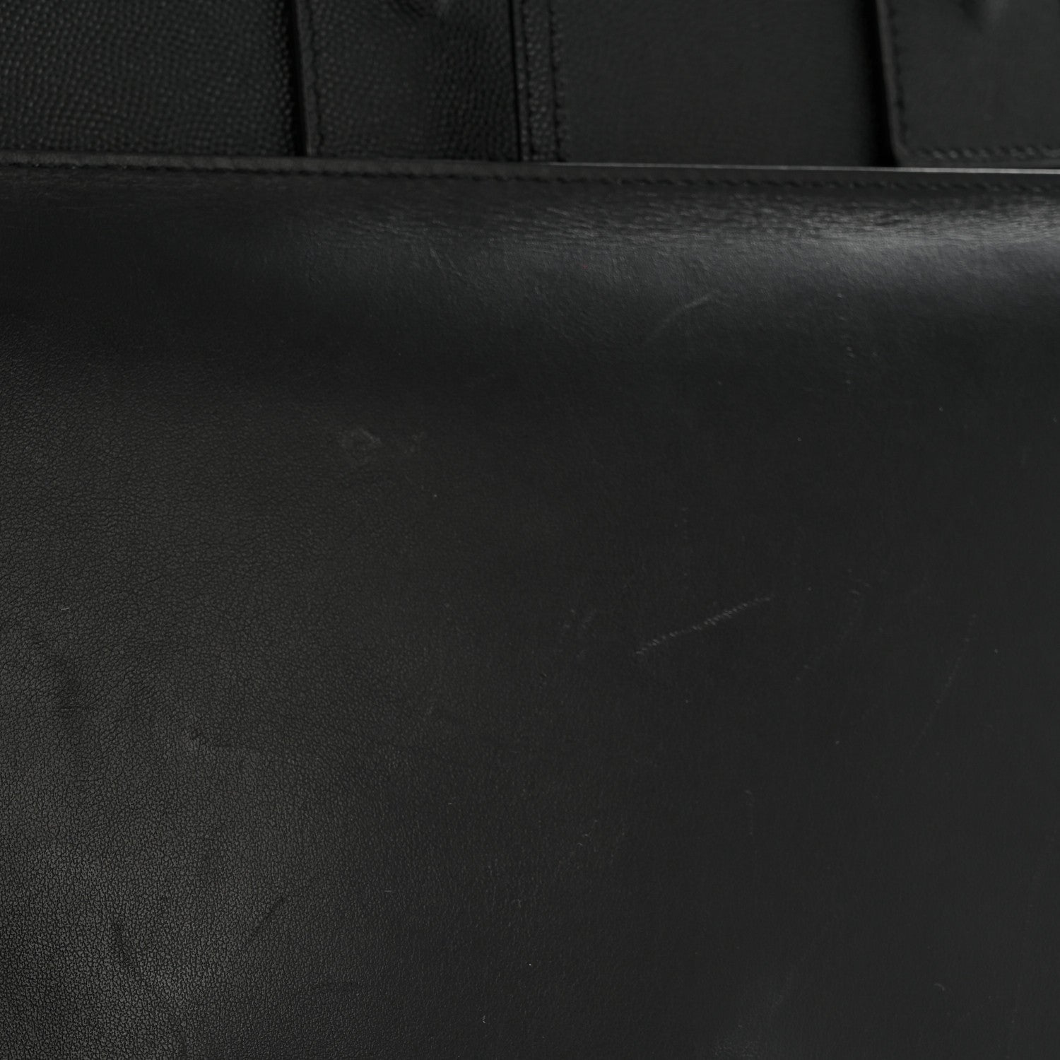 Saint Laurent Grained Calfskin Small Sac De Jour Black 16 of 16