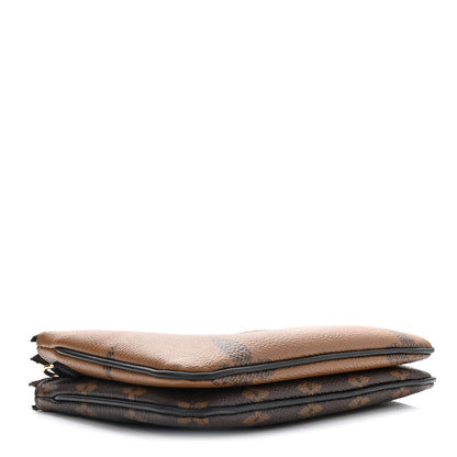Louis Vuitton Reverse Monogram Giant Double Zip Pochette 4 of 9