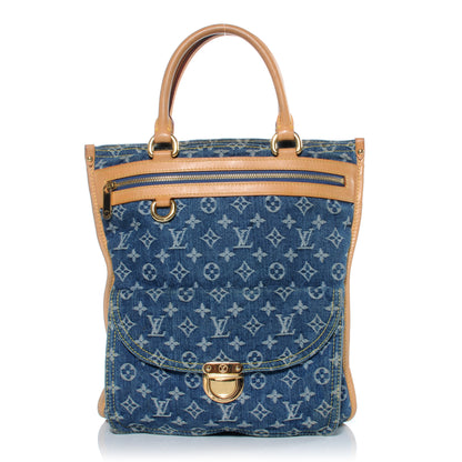 Louis Vuitton Denim Sac Plat 1 of 7