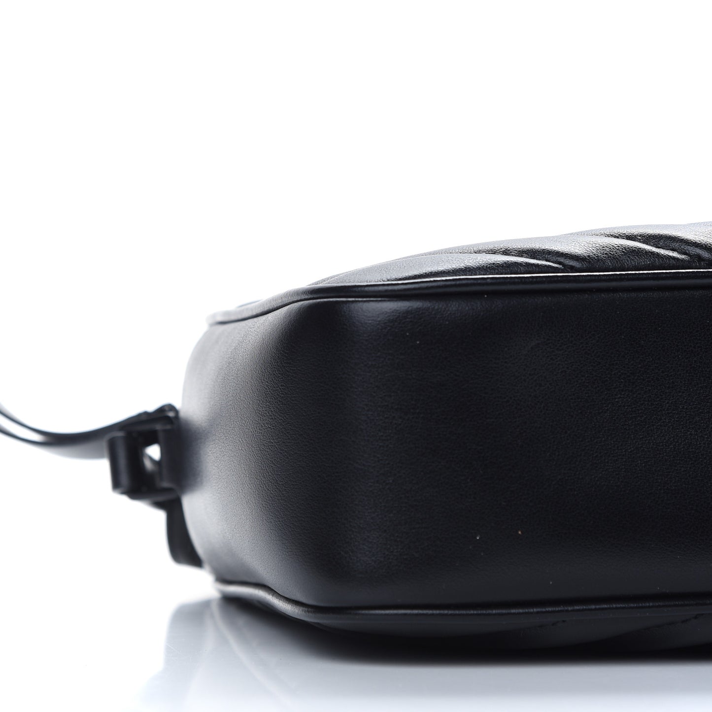 Calfskin Matelasse Monogram Lou Camera Bag Black