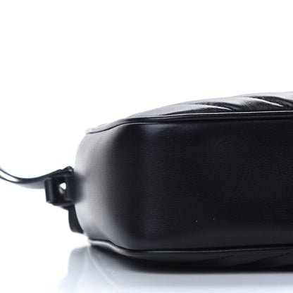 Saint Laurent Calfskin Matelasse Monogram Lou Camera Bag Black 8 of 9