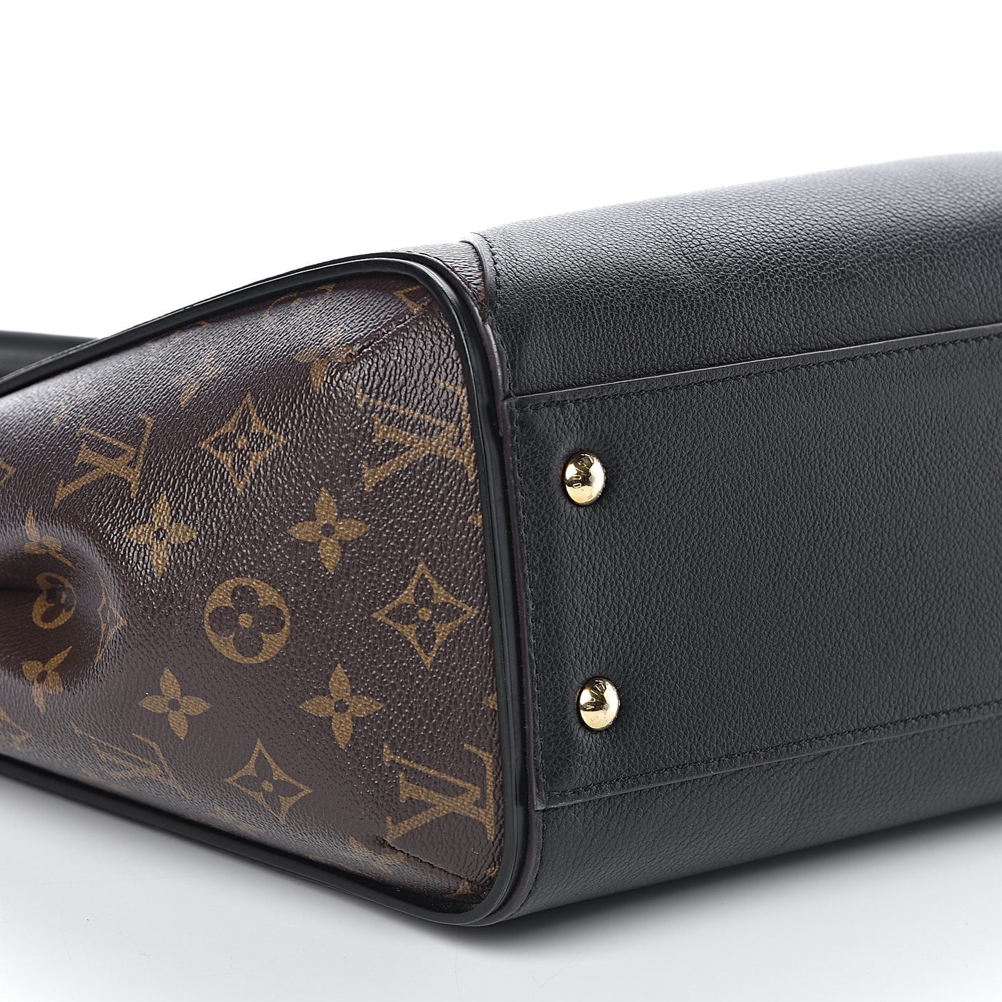 Calfskin Monogram Kimono Tote Black