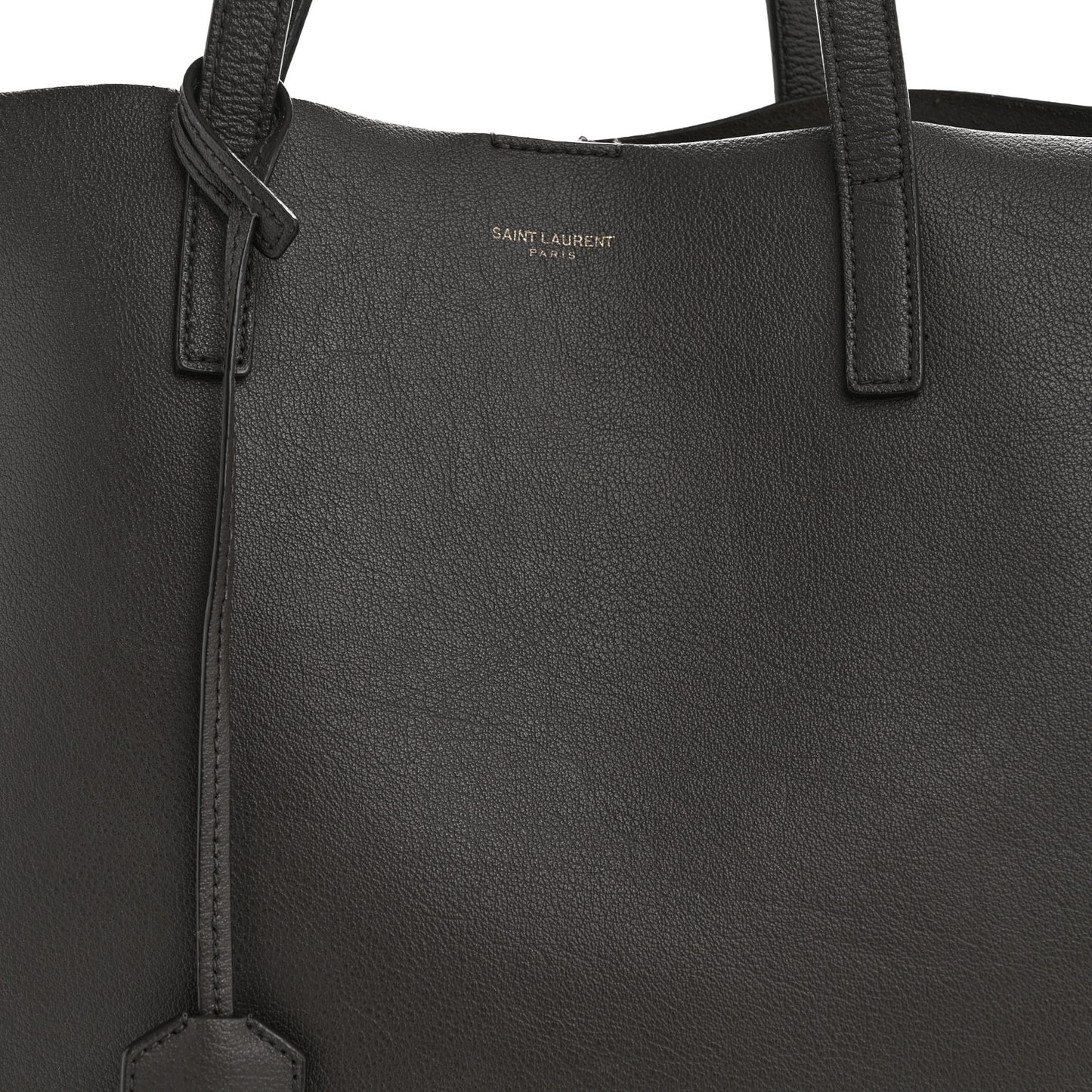 Calfskin Large Shopping Tote Asphalt