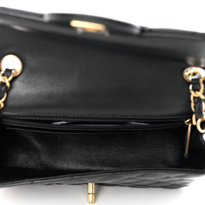 Chanel Lambskin Quilted Mini Rectangular Flap Black 4 of 9