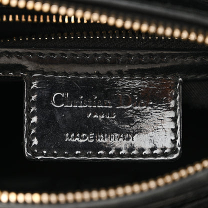 Christian Dior Patent Cannage Medium Lady Dior Black 6 of 11