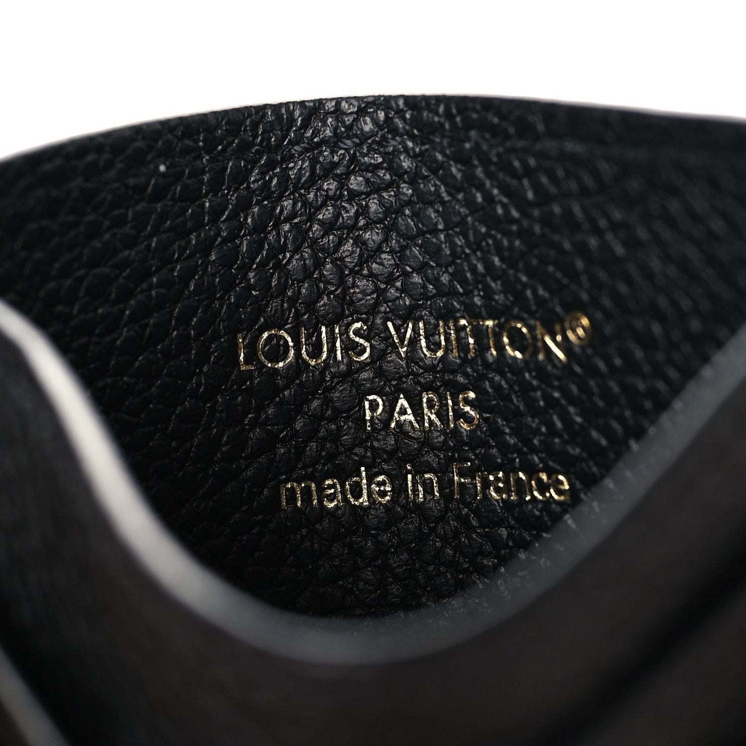 Louis Vuitton Empreinte Monogram LV Charms Card Holder Black 6 of 6