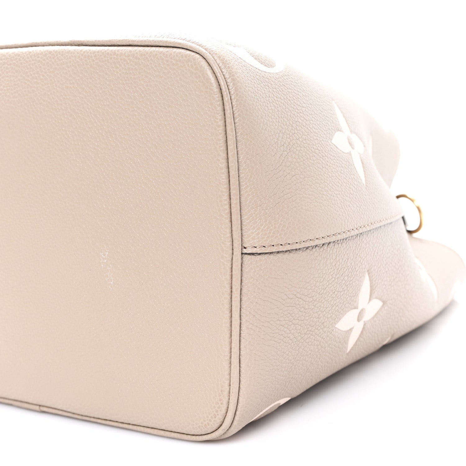 Louis Vuitton Empreinte Monogram Giant Neonoe MM Tourterelle Creme 10 of 11