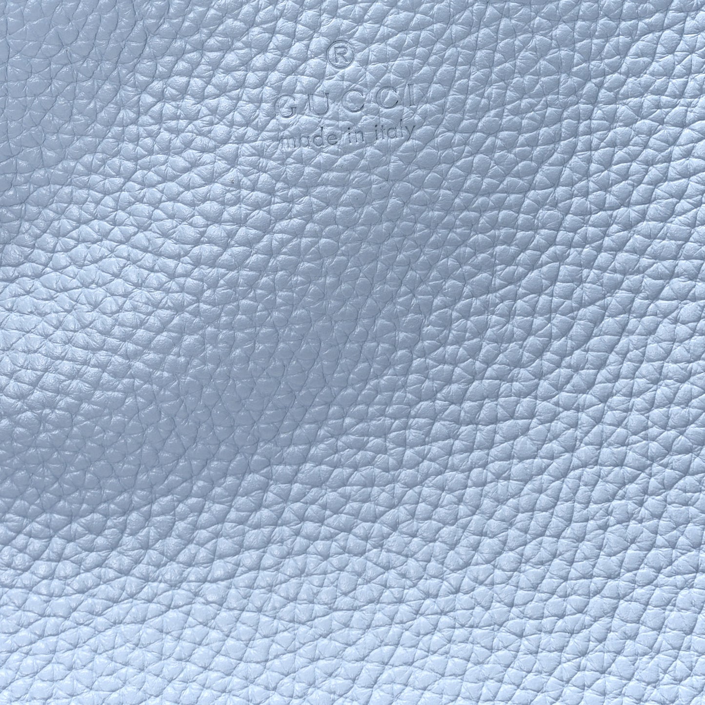 Grained Calfskin Monogram Small Totissima Reversible Tote Light Blue
