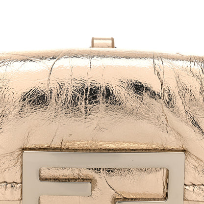 Fendi Metallic Nano Baguette So Sweet Handle Charm Gold 8 of 11