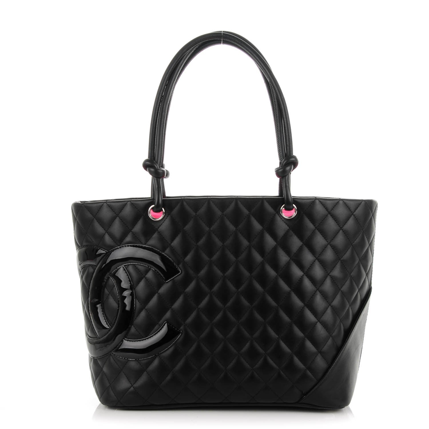 Chanel Calfskin Quilted Large Cambon Tote Black 1 of 7